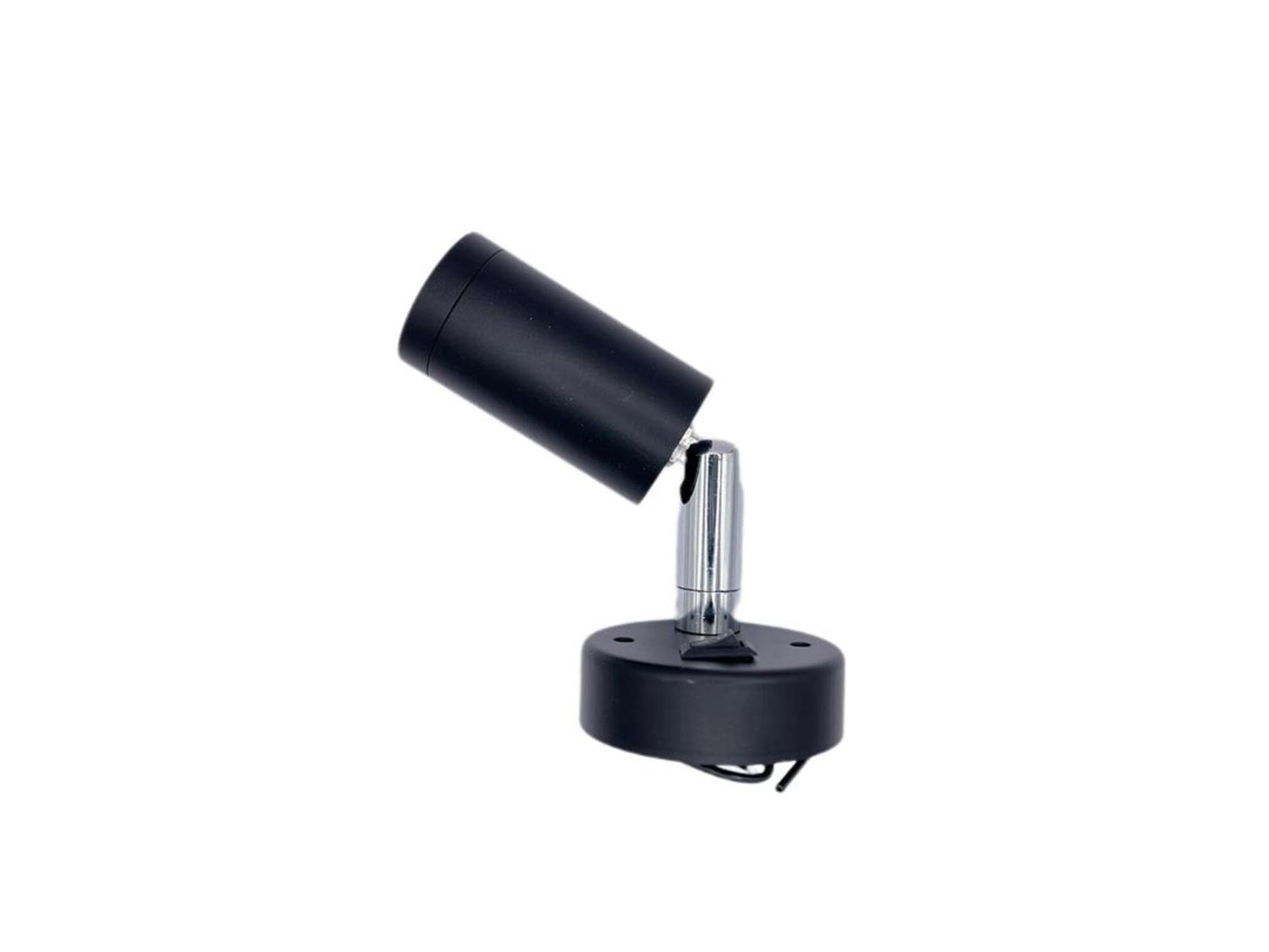 Reading Light RV Designer L890 with Switch, LED, Swivel, Black