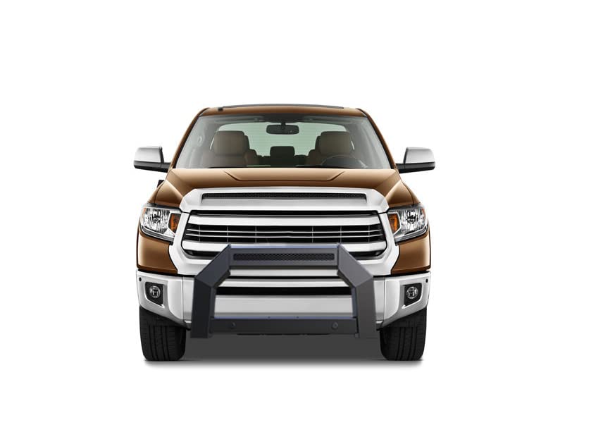 Bull Bar Black Horse Armour No Skid Plate Matte Black Compatible with 2007-2021 Toyota Tundra-AB-TO10-NL