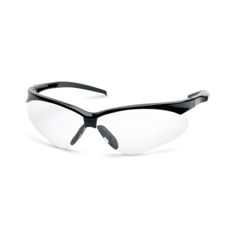 Walker's Sport Crosshair Shooting Glasses - Lightweight Impact-Resistant Polycarbonate Lenses Soft Non-Slip Adjustable UV Protection Hunting Range Shooting Sports Glasses, Clear