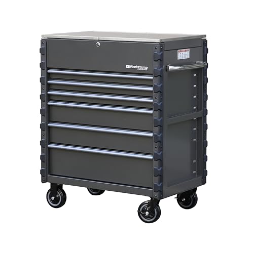 Pro Mechanics Cart Montezuma - Metallic Gray with Titanium-colored Aluminum pulls