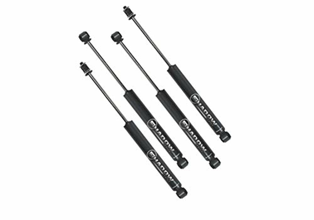 Superlift Suspension Lift Kit Shock Box for Ford F-250/F-350 RealTruck | Front & Rear Shadow Series Shocks | 84018 | Fits 2005-2016 Ford F-250 / F-350 Super Duty 4WD 6-8" Lift