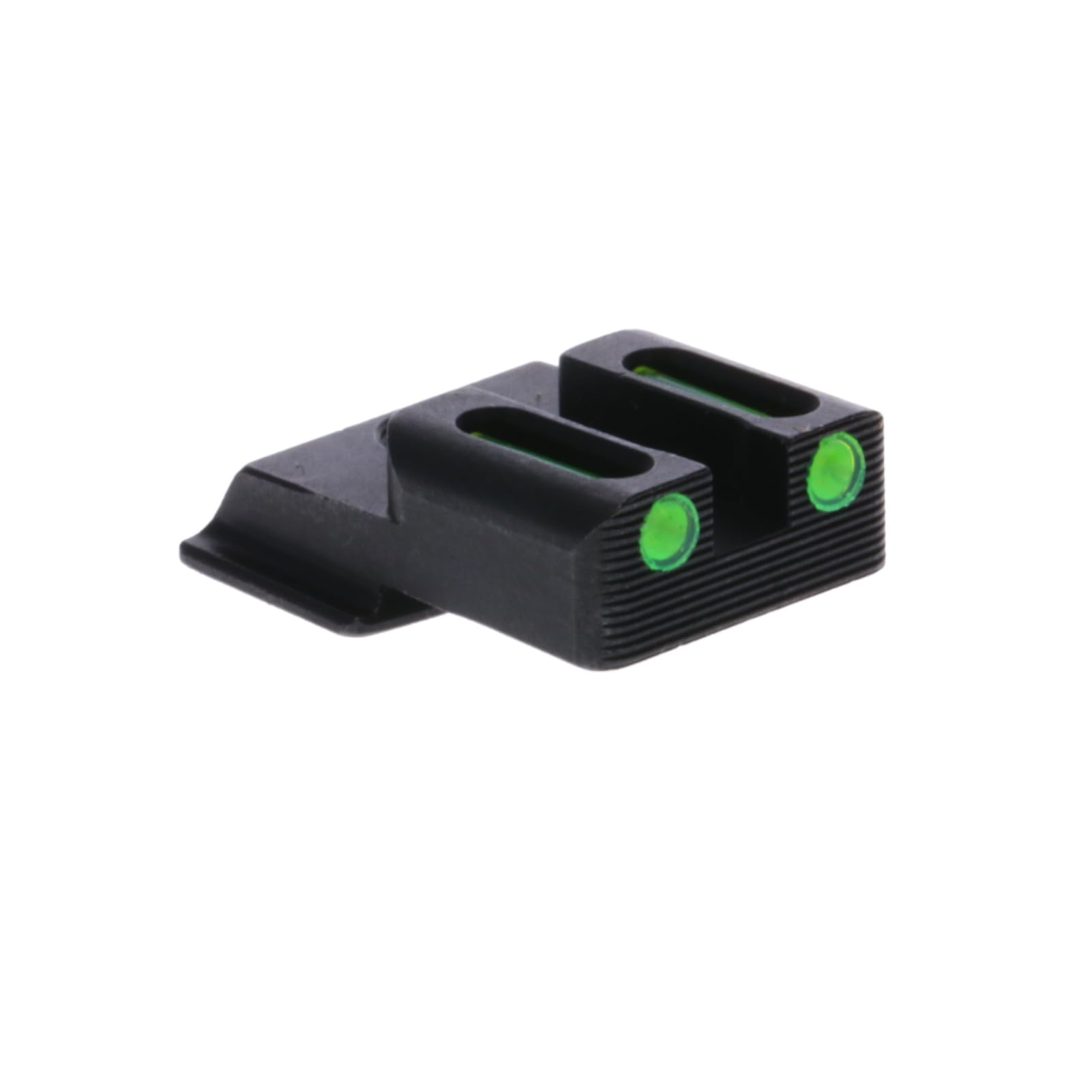 Fiber-Optic Handgun Night Sight TRUGLO | Compact Durable Snag-Resistant High-Visibility Red Front & Green Rear Sight, Compatible with S&W M&P EZ 380 Handguns