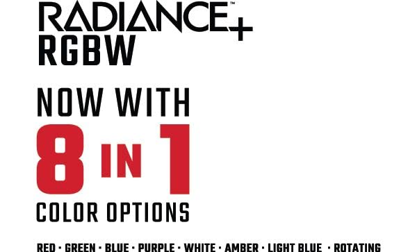 Radiance+ Rigid Industries Curved 20in. RGBW Light Bar (320053)