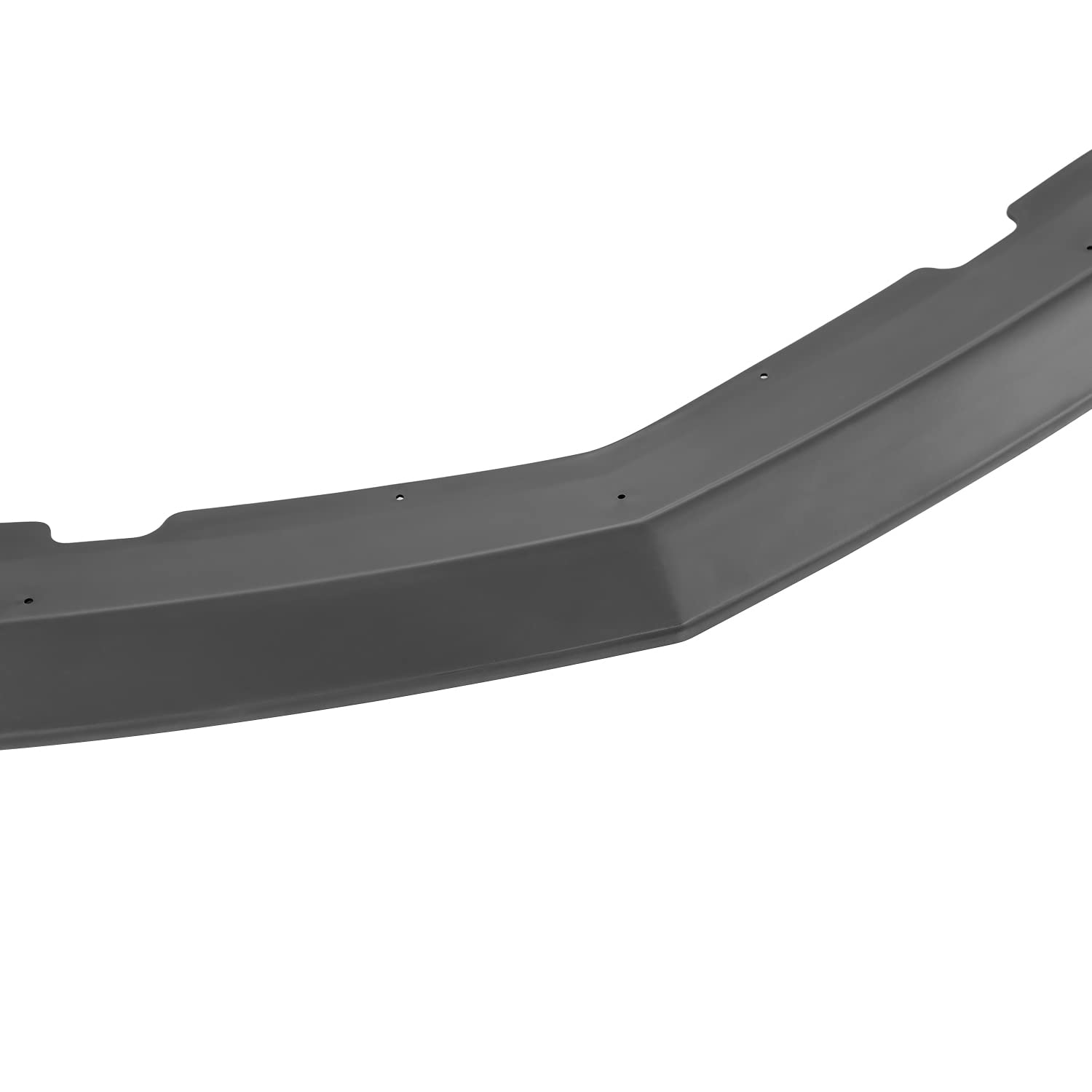Matte Black Spec-D Tuning Front Bumper Lip Spoiler Splitter Kit 3PC Compatible with 2011-2014 Dodge Charger