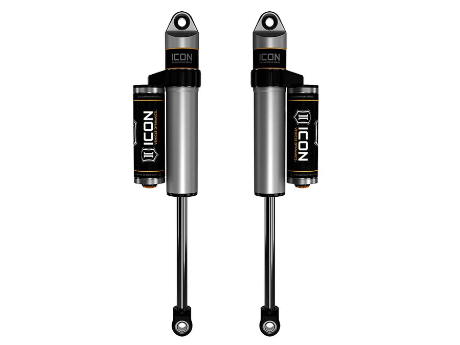 ICON Vehicle Dynamics 0-1.5" Lift ICON 2.5 VS Piggyback Reservoir Shocks, Pair, Compatible with 2016-Up Nissan Titan XD, 87705P