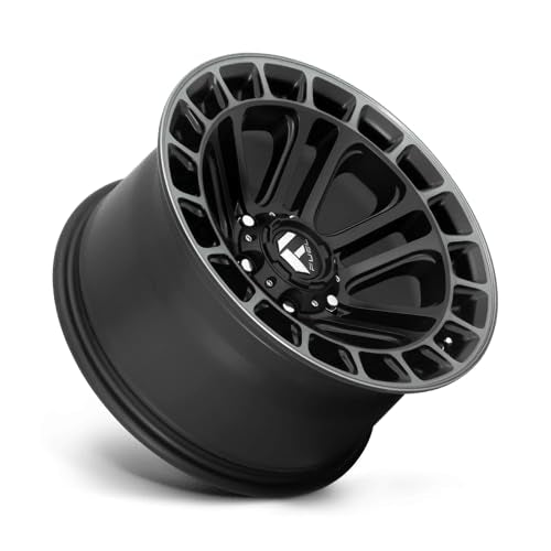 D720 FUEL OFF-ROAD HEATER 20X10, 6X5.5, 4.79, -18mm MATTE BLACK DOUBLE DARK TINT MACHINED - D72020008447
