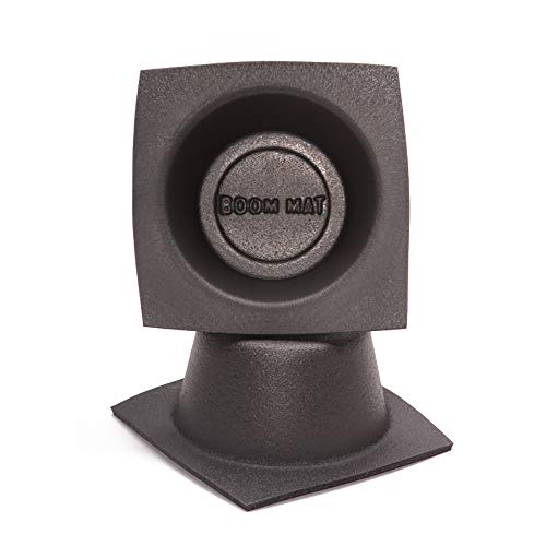 Design Engineering DEI Boom Mat 050341 Speaker Baffles, 6.75" Round Slim (Pack of 2)