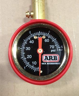 Small Dial ARB506 Red Tire Gauge ARB