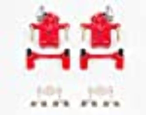 Power Stop Rear S2000 Pair of Calipers High-Temp Red Powder Coated for Infiniti I30 1996-2001, Nissan Maxima 1994-2001 [Model Specific]