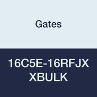 Gates XBULK 16C5E-16RFJX Field Attachable for C5E Hose, Female JIC 37 Flare Swivel, Steel, 7/8" ID, 2.9" (Pack of 50)