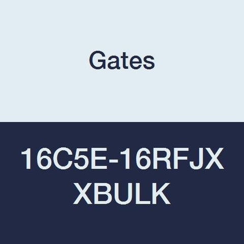 Gates XBULK 16C5E-16RFJX Field Attachable for C5E Hose, Female JIC 37 Flare Swivel, Steel, 7/8" ID, 2.9" (Pack of 50)
