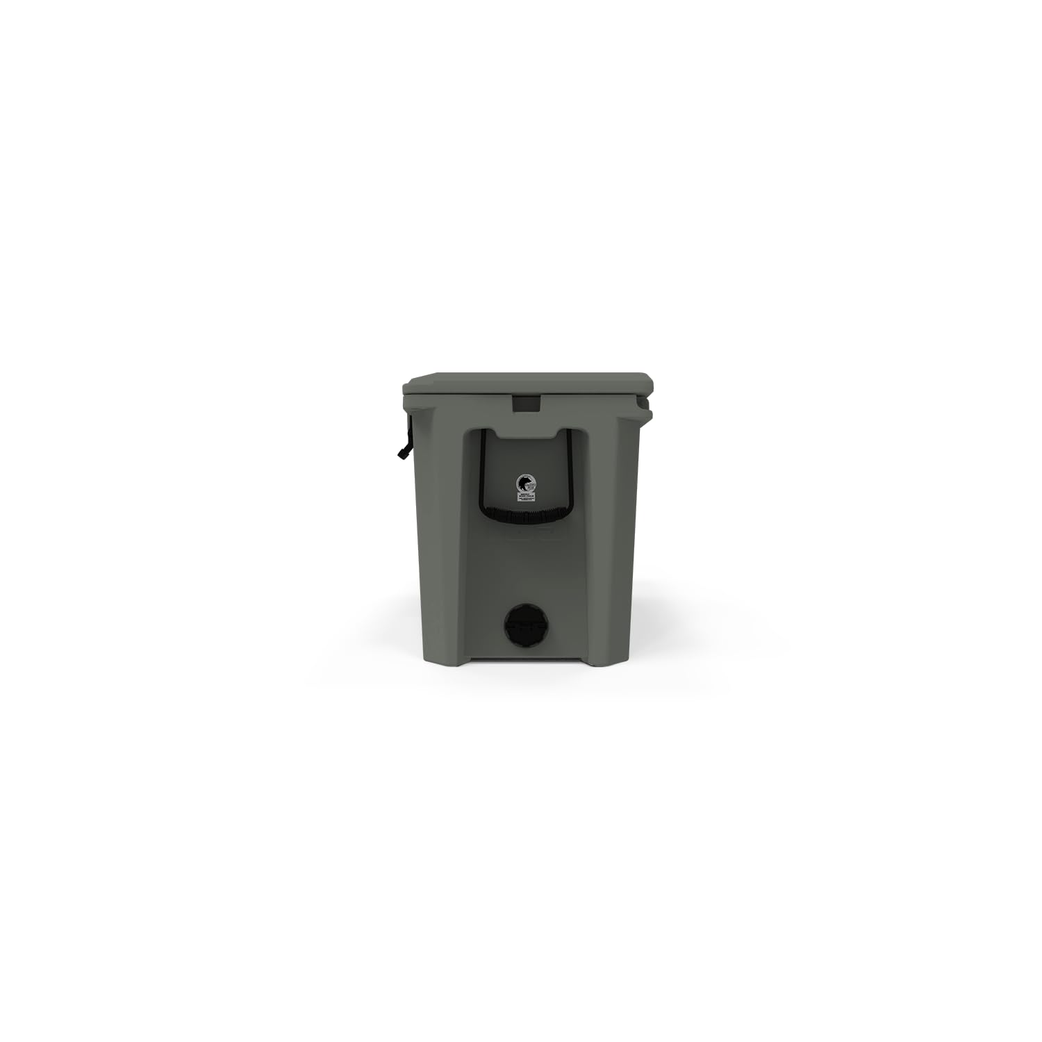 165 Cooler Grizzly | 165 qt Ice Chest Durable Rotomolded Insulated | Made in USA | Warranty for Life | for Beach Boat Camping Fishing Hunting | G165 | Lunar Green