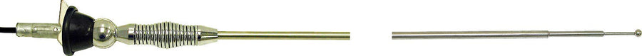 Antenna, Peterson Mfg Universal, Stainless Steel 95023-1