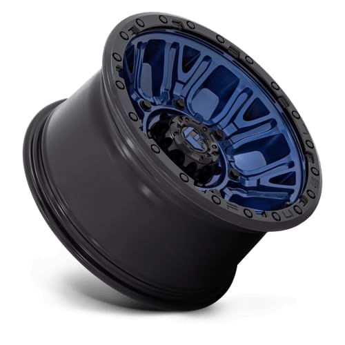 D827 TRACTION FUEL OFF-ROAD 17X9, 5X5.0, 5.04, 1mm DARK BLUE WITH BLACK RING - D82717907550