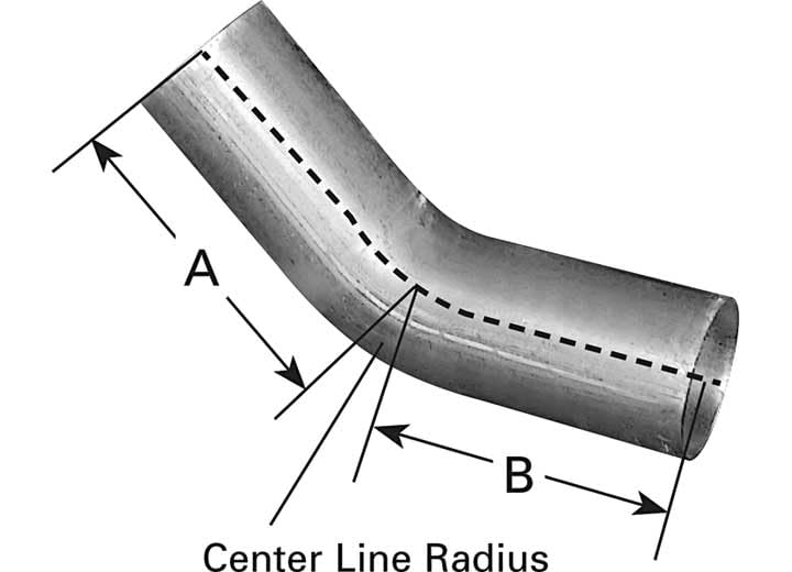 45 Degree Elbow, AP Exhaust (10746) Aluminized Steel