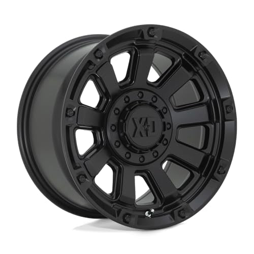 Xd852 Gauntlet XD Wheels Satin Black Wheel with Alloy Steel (17 x 9. inches /5 x 78 mm, 0 mm Offset)