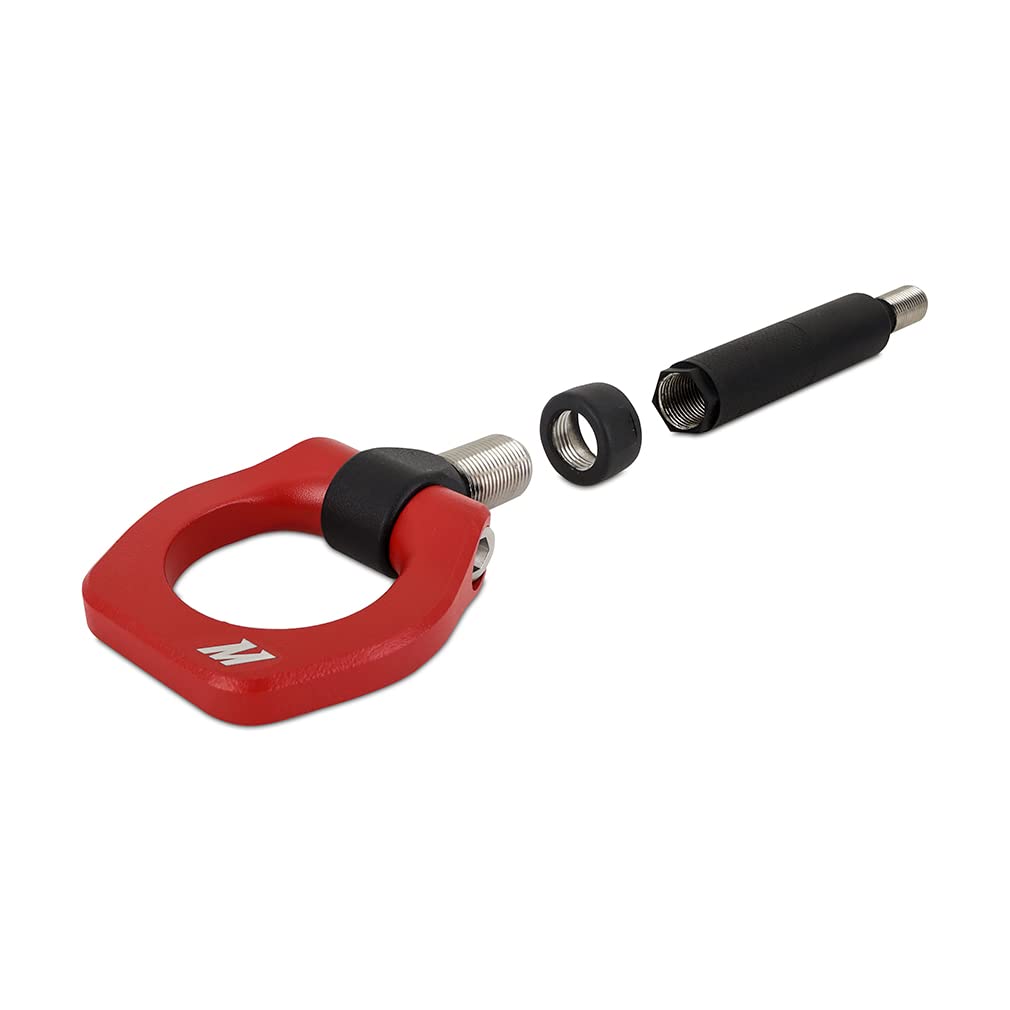 Mishimoto Racing Tow Hook MMTH-WRX-01RD, Fits Subaru WRX/STI 2002-2007, Red