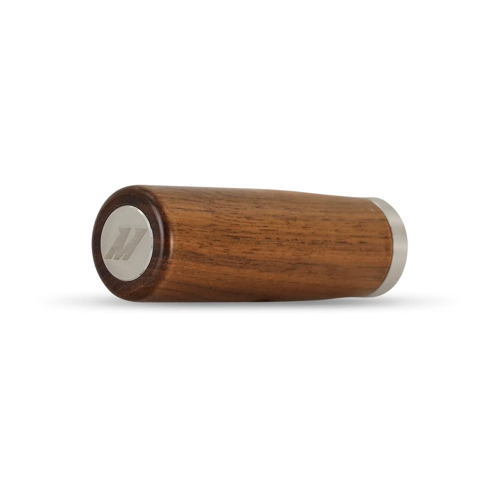 Mishimoto Wood Tall Steel Core Shift Knob, Walnut Wood