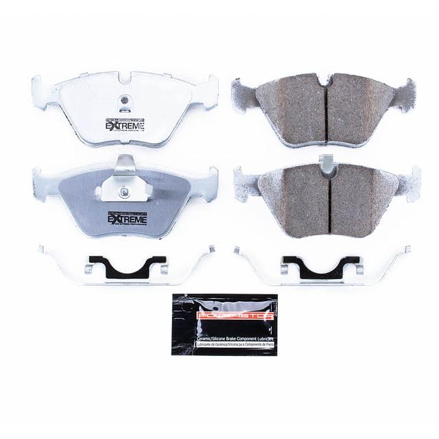 Power Stop Z26-725 Brake Pad Extreme Performance For BMW 525i 2001-2005, BMW 528i 1997-2000, BMW M3 2005-2006 [Model Specific]