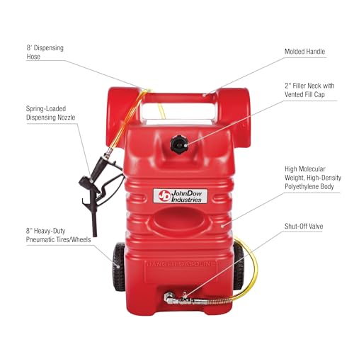 15 Gallon Fuel Chief FC-15PFC Poly Fuel Cart