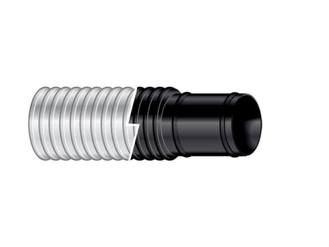 MARINE SHIELDS HOSE BIGLEFLEX 3/4" x 6' White