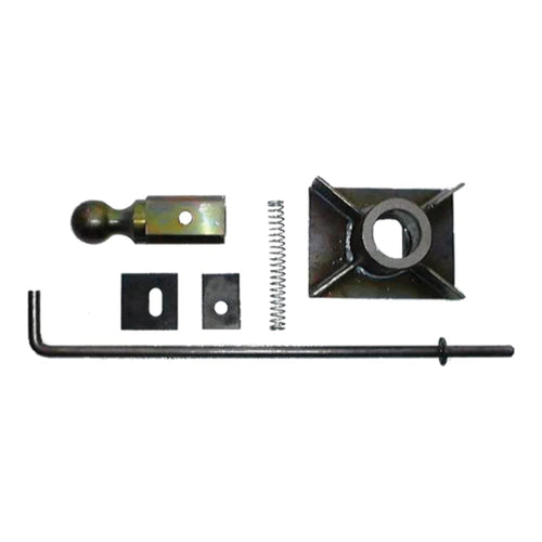 Flatbed B&W GNRK1500 Gooseneck Turnoverball Hitch Kit Weld-On