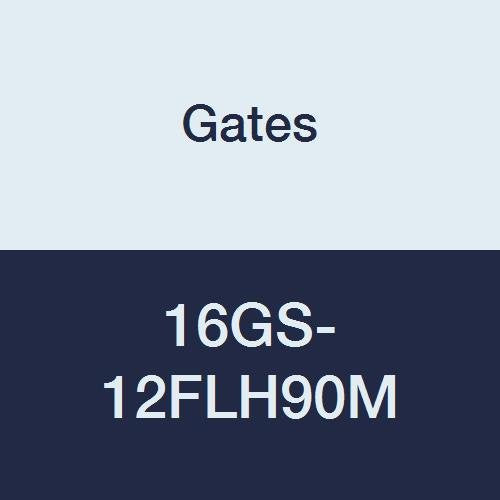 GlobalSpiral Couplings Gates 16GS-12FLH90M, Code 62 O-Ring Flange Heavy, Zinc Plated Carbon Steel, 5.31", 90° Bent Tube, 1" ID