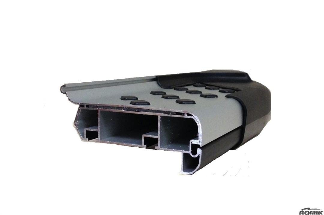 62219419-5.5" Romik RAL Series Black Running Boards