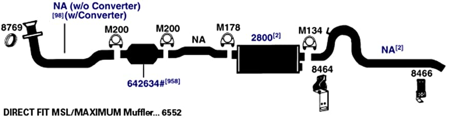 Exhaust Gasket AP Exhaust 8769