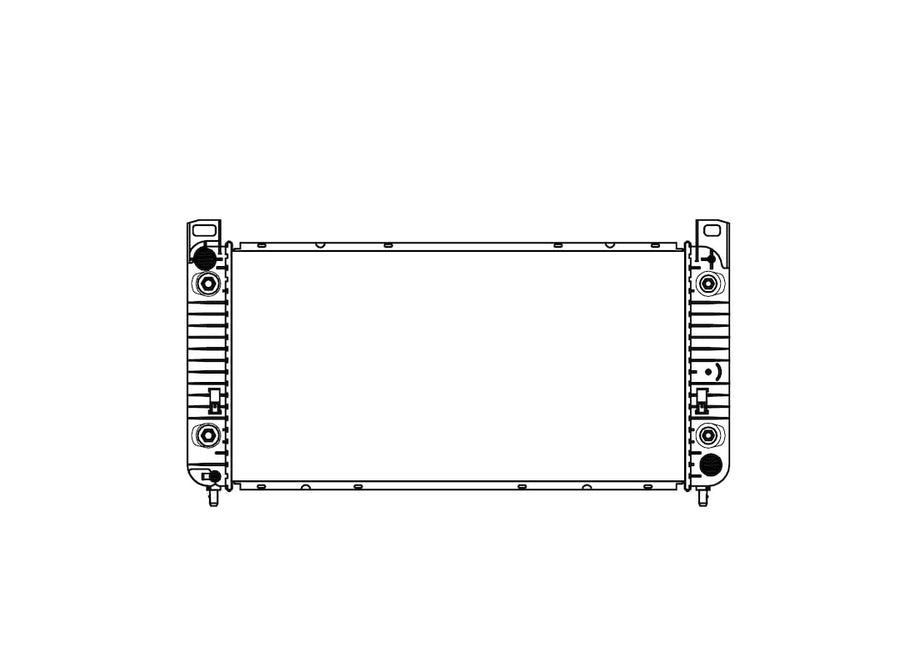 Radiator CSF Radiators 3728