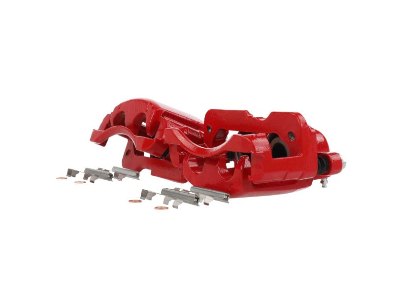 Power Stop S4728 High-Temp Red Powder Coated Front OR Rear Pair of Calipers For Escalade Avalanche Express Silverado Suburban Tahoe Savana Sierra Yukon H2 [Application Specific]
