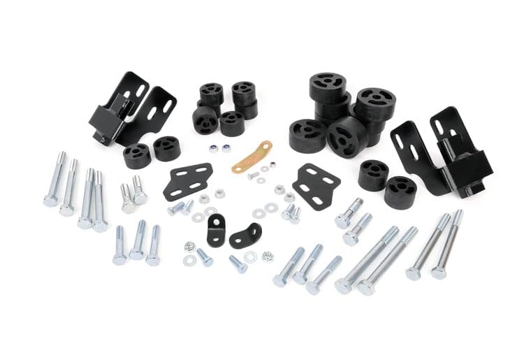 Rough Country 4.75" Combo Lift Kit for Chevy Silverado & GMC Sierra 1500 (2007-2013) 4WD - Silver Control Arms