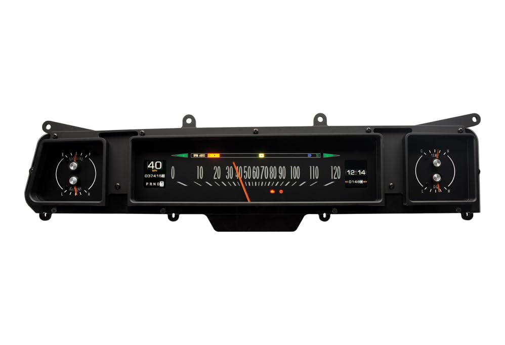 Dakota Digital RTX Gauge Instrument System RTX-66C-IMP-X Compatible with Chevy 1966 Caprice/Impala