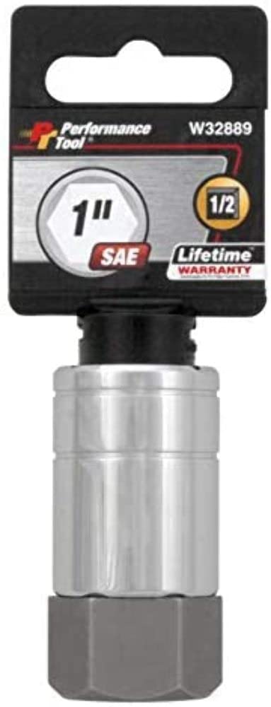 1/2-Inch Drive Performance Tool W32889 1-Inch Hex Bit Socket