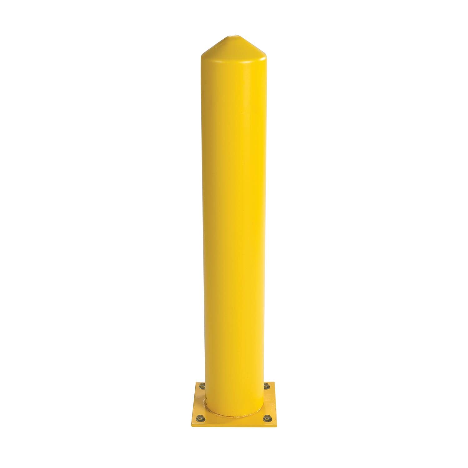 Eagle Steel Bollard Post and 1764PS Poly Sleeve Combos with Kit, 6" Size, 6-5/8" Diameter x 42" Height