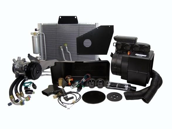 A/C System-Complete Brothers Trucks BT72IDS w/Vents (Non-Factory)-Non-A/C Cab