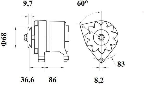 Alternator Mahle - MG426