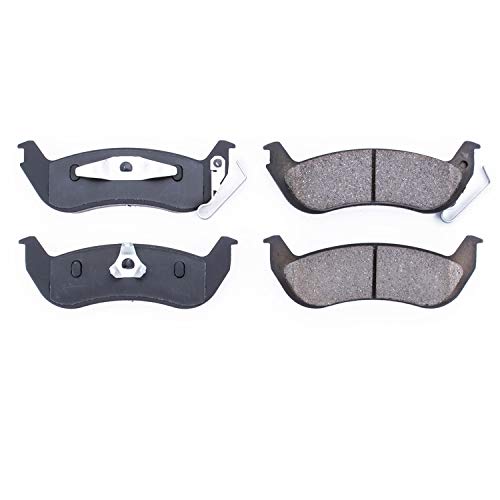 Power Stop Z16 16-932 Evolution Rear Ceramic Brake Pads For Ford Crown Victoria, Ford Ranger, Lincoln Town Car, Mercury Grand Marquis, Mercury Marauder [Model Specific]