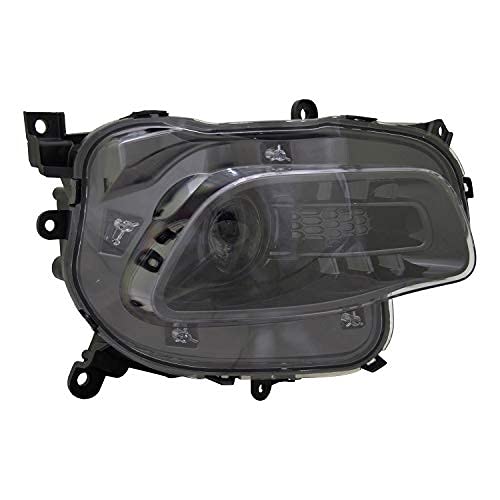 Right TYC Headlight Assembly Compatible with 2016-2018 Jeep Cherokee