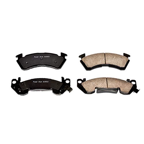 Power Stop Z16 Evolution 16-614 Front Ceramic Brake Pads For Buick Commercial Chassis 1992-1996, Chevrolet Caprice 1991-1993, Chevrolet Impala 1994-1996 [Model Specific]