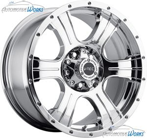 Wheel Vision Manx Style: 398 RWD, Finish: Gloss Black Machined Lip, Wheel Size Inches: 18 X 9 PCD: 8-6.5" Load Rating Lbs. 3650
