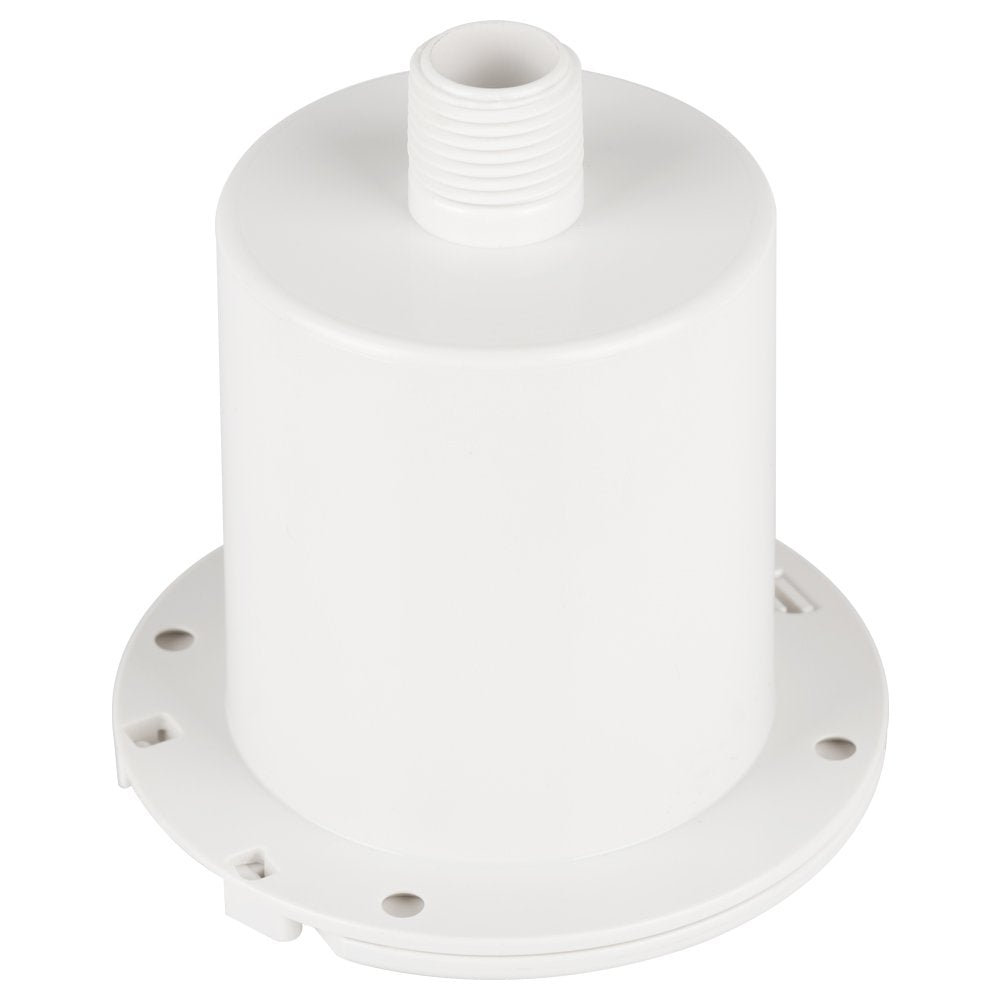 Dura Faucet Outdoor DF-SA184-WT Utility Spray Dock Port with Quick Connect Hookup (White)