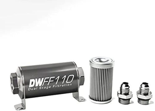 In-line Deatschwerks Fuel Filter and housing kit (8-03-110-010K-8)