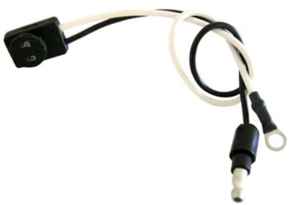 Led W/#10 Ring Terminal & .180 Bullet Terminal Peterson B160-491 Plug 8" Leads