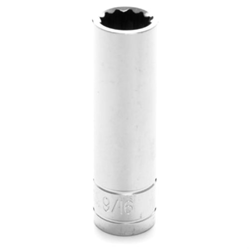 W32618 Performance Tool 1/2-Inch Drive 9/16-Inch 12pt Deep Wall Socket