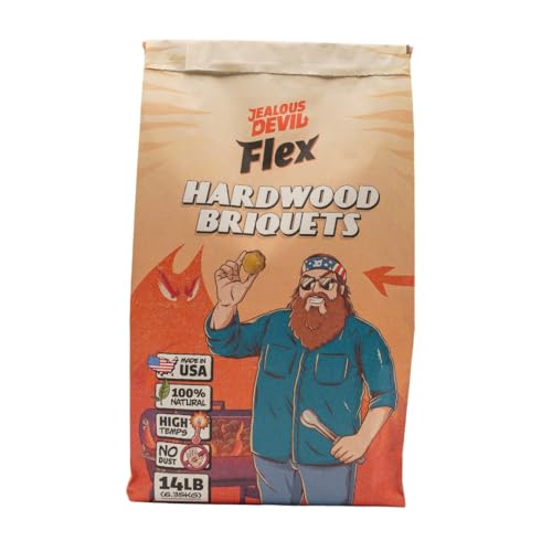 Flex Hardwood Briquets Jealous Devil - 14lb Bag