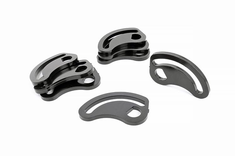 Rough Country Cam Plates for 1999-2015 1500 Chevy/GMC & SUV - 1002 Black