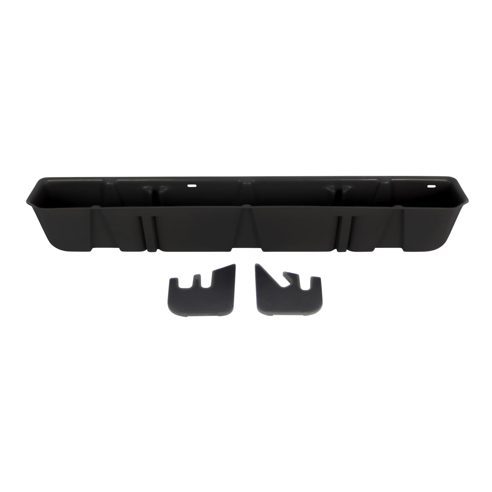 Under Seat Storage DuHa 20106 fits 2015-2025 Ford F150 SuperCab & 2017-2025 Ford F250 F350 F450 F550 SuperCab | Black Heavy-Duty Back Seat Organizer | Includes Dividers
