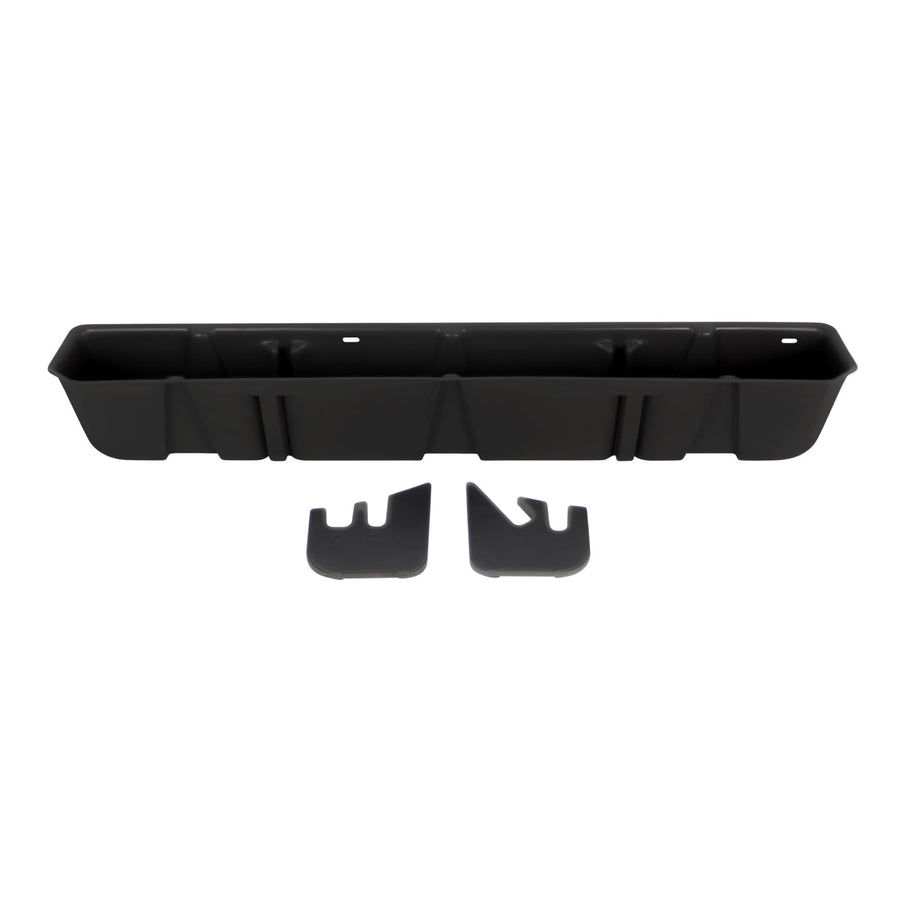Under Seat Storage DuHa 20106 fits 2015-2025 Ford F150 SuperCab & 2017-2025 Ford F250 F350 F450 F550 SuperCab | Black Heavy-Duty Back Seat Organizer | Includes Dividers