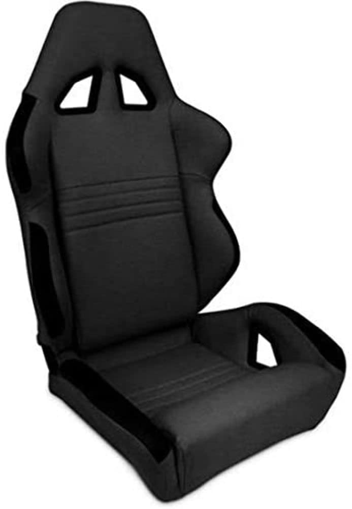 Black Vinyl Racing Rave Recliner Right Seat ProCar by Scat 80-1600-51R